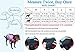 VIVAGLORY Sports Style Dog Life Vest, Dog Life Jacket for Swimming & Boating, Ripstop & Buoyancy for Puppy Doggy, Lifejacket with Handle, M, Blue