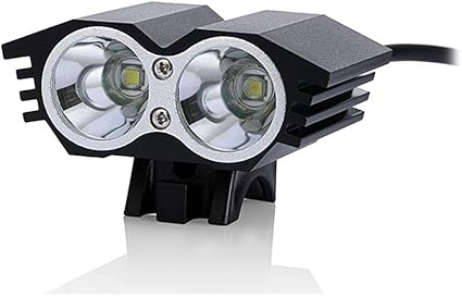 et easytao luces para bicicleta frontal 8800mah 2x cree xml t6 recargable impermeable al aire libre lampara para bicicleta brillante para ciclismo
