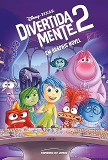 Livro Divertida Mente 2 em graphic novel