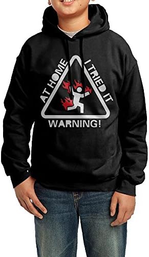 I Tried It At Home PapaTeenager Long-sleeved Hoodie Active Personality Sweatshirt
