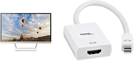 Amazon Com Hp 27o 27 Led Lcd Monitor 16 9 1 Ms 1920 X 1080 16 7 Million Colors 300 Nit Hdmi Vga 27 W Black Computers Accessories