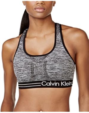 Calvin Klein Performance Women's Reversible Medium-Impact Racerback Sports Bra