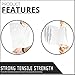 Shop4Mailers 9 x 12 Clear Plastic Flat Poly Bags with Suffocation Warning Self Seal Adhesive 1.5 Mil for Business FBA Packaging, Jewelry, Clothes, Prints, Storage – Resealable (1000 Pack)