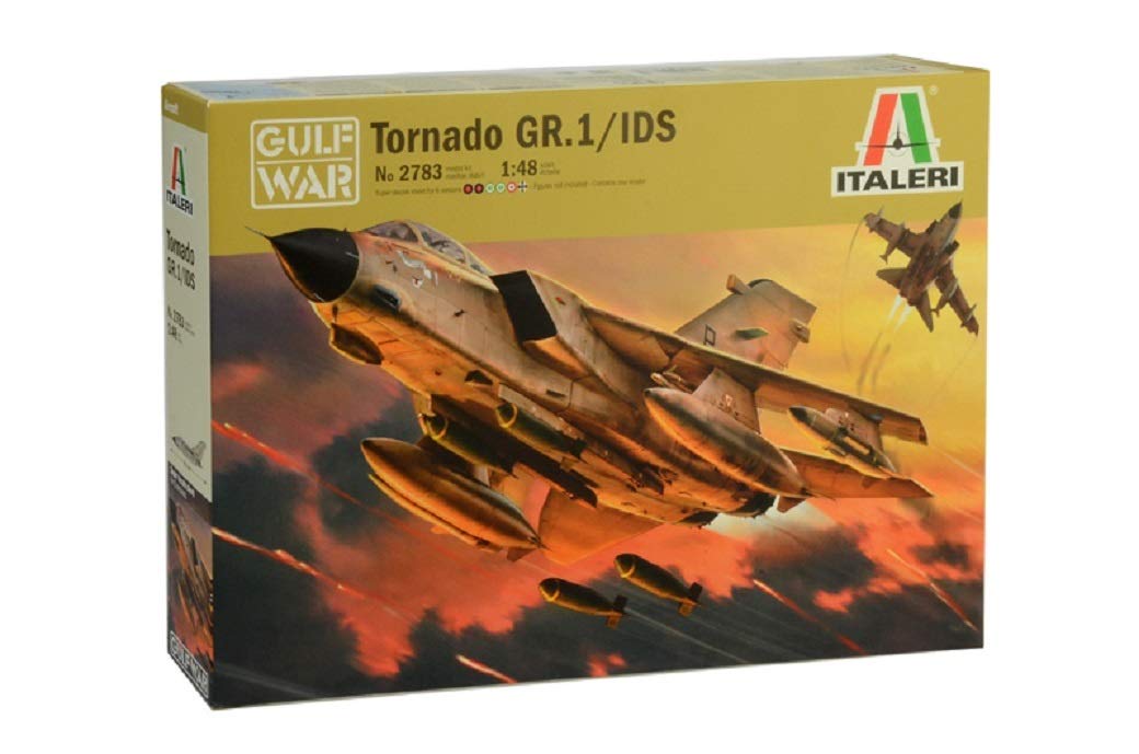 ITALERI 2783S – 1:48 Tornado Size 1/IDS – Gulf War, Model Building, Construction Kit, Stand Model Making, Crafts, Hobby, Gluing, Plastic Kit, Detailed