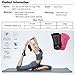 Hylaea Yoga Socks for Women, Non Slip Grip Socks for Pilates, Ballet, Barre, Bikram, Studio, Workout (Black/Watermelon Red, Small/Medium (Women's shoe 6-11))