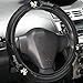 MLB New York Yankees Black Vinyl Massage Grip Steering Wheel Cover
