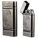 Kivors USB Rechargeable Windproof Arc Lighter Flameless Electronic Arc Lighter Plasma Arc Pulse Cigarette Metal Lighter (Eagle Grey)