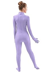 Ensnovo Womens One Piece Full Body Spandex Skin