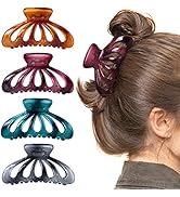 Big Butterfly Hair Clips for Women, 3.5 Inch Large Hair Claw Clips for Thick Hair, Nonslip Strong...