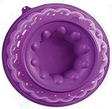 Tupperware Jel-Ring Jello Mold 6 Cups Purple