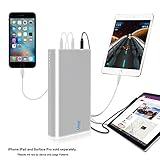 Lizone QC 35000mAh 5-Ports Portable Charger Power Bank Quick Charge for Apple new MacBook 12-inch Microsoft Surface Pro3 Pro4 Surface Book, iPhone iPad Samsung and more