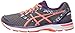 ASICS Women's Gel-Excite 4 Running Shoe, Shark/Flash Coral/Parachute Purple, 8 M US