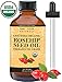 Mary Tylor Naturals Organic Rosehip Seed Oil Large 4 oz, USDA Certified, Cold Pressed, Natural Moisturizer For Face Skin Hair and Nails, Therapeutic Grade, 100% Pure Rose Hip oil
