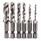 Taps - 1pcs Metric Screw Tap Dril Bit 4 Hex Shank