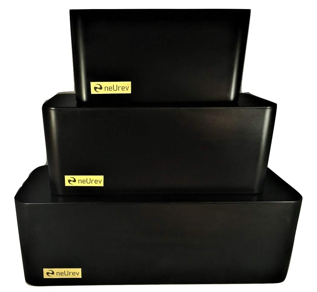 Best computer desk cable management power strip