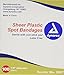 Sterile Dynarex Round Spot Bandages, Sheer Plastic 7/8