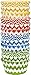 Wilton 300 Count Chevron Pattern Baking Cups Value Pack, Assorted
