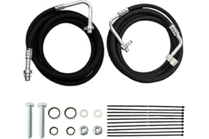 AUTO COOLING SOLUTIONS Rear AC Line Set, AC Hoses, Air Conditioning Replacement Lines, Direct Fit Design for; Tahoe, Yukon, Escalade YT33480