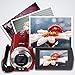 Video Camcorder, Besteker 1280x720P Camera Camcorder 16X Zoom 16MP Video Camera with 2.7 inches TFT LCD Screen Support 270 Degree Rotation (Red)