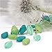 40 pcs Matte Mix of Czech Glass Leaf Beads 12mm