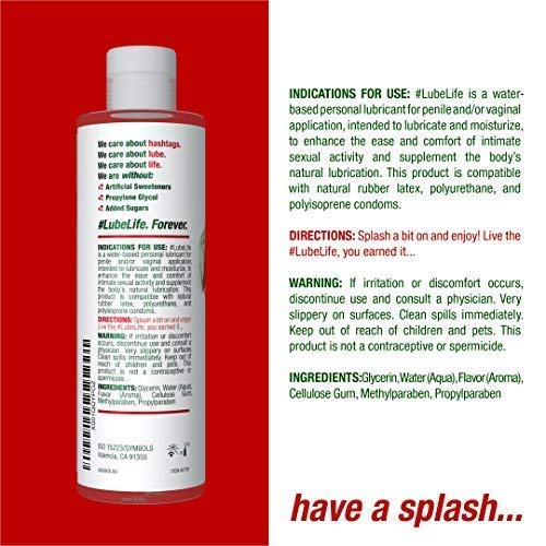 5 LubeLife+Watermelon+Flavored+Lubricant+Lube