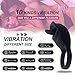 Vibrating Penis Ring Rechargeable Silicone Cock Ring Stimulator for Male Longer Lasting Erections Sex Toys (Black)thumb 1