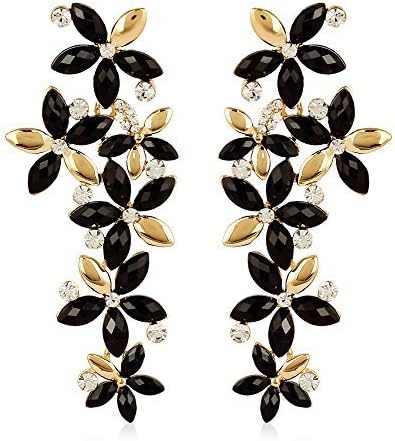 Tiaraz Fashion Jewellery Designer Hanging Leaves Fancy Party Wear Earrings for Girls and Women