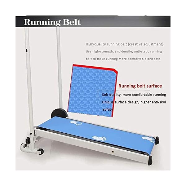 YXY-Fitness-Folding-Treadmill-with-Wheels-Portable-Treadmill-Silent-and-Shock-Absorbing-Mechanical-Treadmill-for-HomeOffice-Lose-Weight YXY Fitness Folding Treadmill with Wheels, Portable Treadmill, Silent and Shock Absorbing, Mechanical Treadmill for Home…