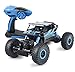 Rc Car,KingPow Remote Control Car 2.4GHz Electric Rock Crawler Radio Control Remote Car With High Speed 25Kilometer/h Racing Off Road Rc Truck - Blue
