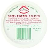 Paradise Green Pineapple Slices, 8 Ounce