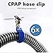 CPAP Hose Clips Holder, Hanger & Tube Management (6 Pack)