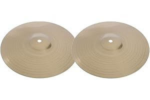 Abbraccia 2 Pack 10 Inch Brass Cymbal, Hi-Hat Drum Cymbal
