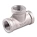 Stainless Steel 304 Cast Pipe Fitting Tee Class 150 1/2