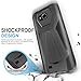 LG X Venture Case, LG X Calibur Case, LG V9 Case, TJS Dual Layer Hybrid Shock Absorbing Impact Resist Rugged Case Cover with Kickstand Silicone Inner Layer For LG X Venture/X Calibur/V9 (Black/Black)