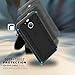 Poetic Revolution-HTC-Bolt-Black Case, Revolution Series, Premium Rugged, Shock Absorption and Dust Resistant, Complete Protection Hybrid Case with Built-in Screen Protector - Black