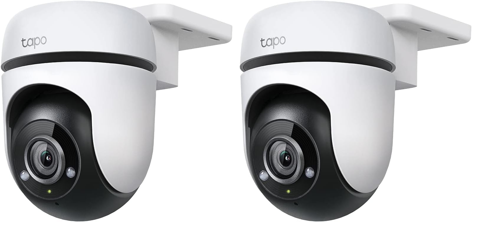 Tapo C500 - Cámara Vigilancia Wi-FI Exterior 360º, Resolución 1080p, Detección Movimiento, Visión Nocturna hasta 30 m, Audio Bi-direccional, Sirena, Compatible Alexa y Google, 2MP (Paquete de 2)