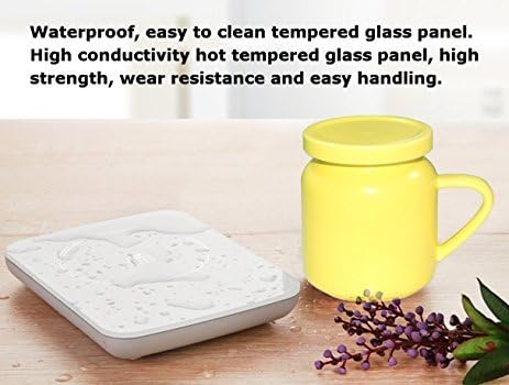 Mug Warmer/Coffee Warmer/Tea Warmer/Milk Warmer/Coco Warmer/ Beverage Warmer for Desktop/ Automatic Shut Off/24 hour beverage warmer/ Modern Finish/ Water Proof Ceramic Panel