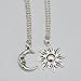 Sun and Moon Friendship Necklaces BFF Jewelry