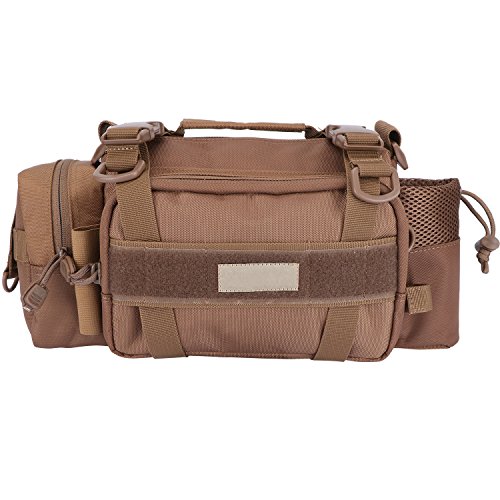 Shelure Fishing Fanny Pack Soft Sided Fishing Tackle Bag Single