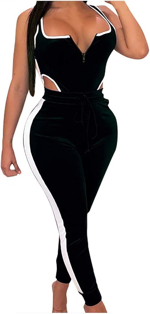 women's velour jumpsuit