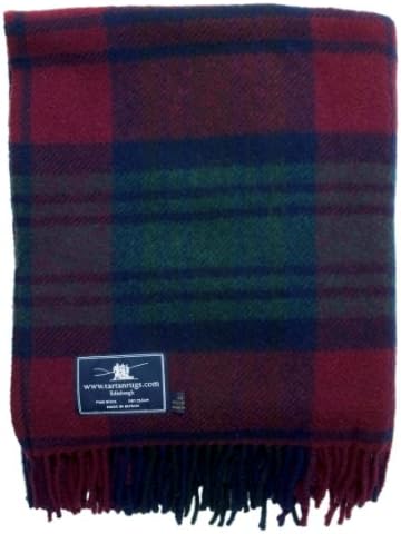 Lindsay Tartan Premium Wool Throw