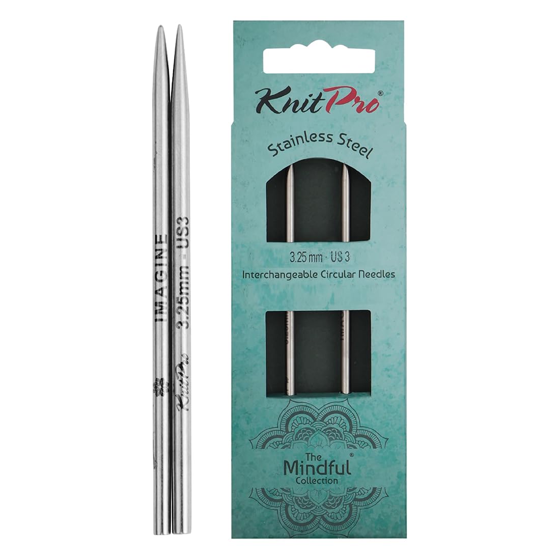 KnitPro The Mindful Collection Interchangeable Circular Needles 4" (10cm) | 3.25mm