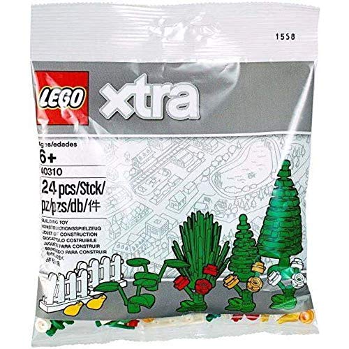LEGO Pflanzen, Bäume, Sträucher, Blumen, Zäune, Frosch Gelb - Xtra - Set 40310
