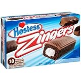Hostess Zingers Iced Devil's Food Cake 10 Per Box