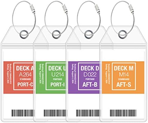 amazon cruise luggage tags