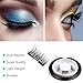 【Upgrade】Glamorous Magnetic False Eyelashes,1 Pair of 4 PCS 0.2mm Ultra Thin Fake Mink Eyelashes for Natural Look Reusable Best Fake Lashes/ Natural Handmade（New double magnets）