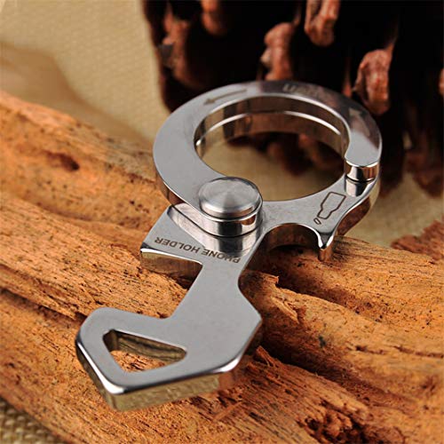 YouCY Multifunctional Outdoor Camping Hand Tool EDC Mini Pry Bar/Crowbar Bottle Opener Wrench, Outdoor Hiking Camping Hunting Household