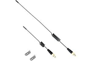 LCX Racing 1/10th RC Crawler Car Metal Antenna Wire Upgrades Accessories for TRX4 TRX6 Axial SCX10 II SCX10 III Redcat Gen7 Gen8 HPI