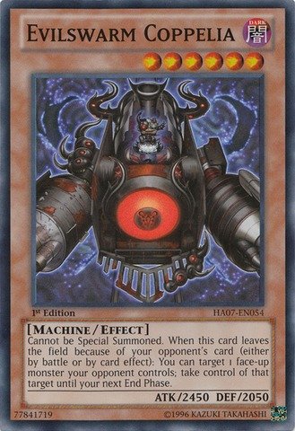 Yu-Gi-Oh! - Evilswarm Coppelia (HA07-EN054) - Hidden Arsenal 7: Knight of Stars - Unlimited Edition - Super Rare