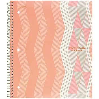 Amazon.com : Five Star Spiral Notebook, 1 Subject, College Ruled Paper ...